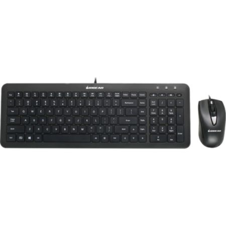 Iogear Quietus Desktop - Low Profile Keyboard and Mouse Combo