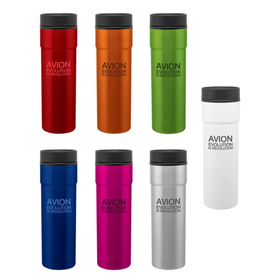 Como Stainless Tumbler, 16 Oz.