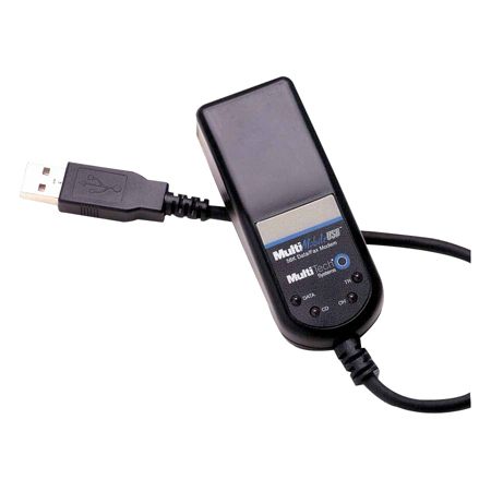MultiTech&reg; MultiMobile&trade; V.92 Portable USB Modem, 1"H x 1.2"W x 3.1"D