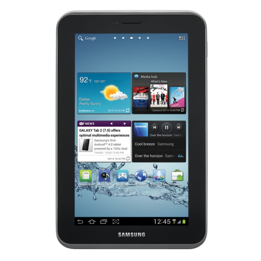Samsung Galaxy Tab&trade; 2 Tablet With 7" Screen, 8GB, Titanium Silver