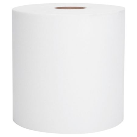 Scott&reg; Hard Roll Towels, 60% Recycled, White, 400' Per Roll, Case Of 12 Rolls