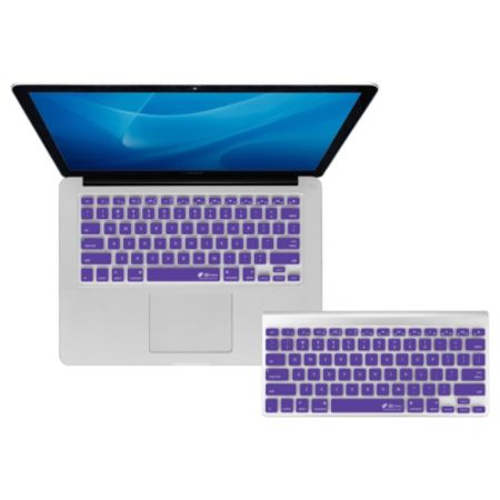 KB Covers Purple Checkerboard Keyboard Cover