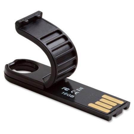 Verbatim 97764 Store 'n' Go Micro Plus 16GB USB 2.0 Flash Drive Black