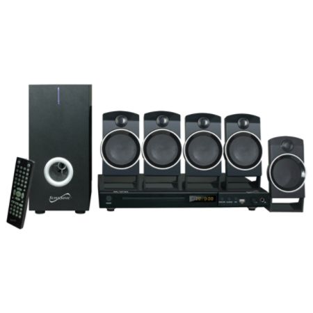 Supersonic SC-37HT 5.1 Home Theater System - 25 W RMS - DVD Player