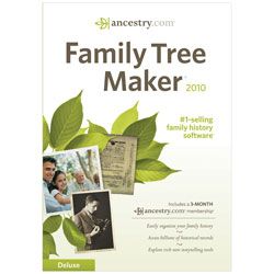 Family Tree Maker&reg; Deluxe 2010, Traditional Disc