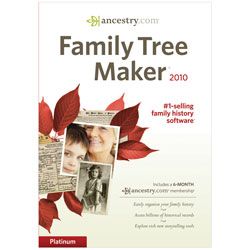 Family Tree Maker&reg; 2010 Platinum, Traditional Disc