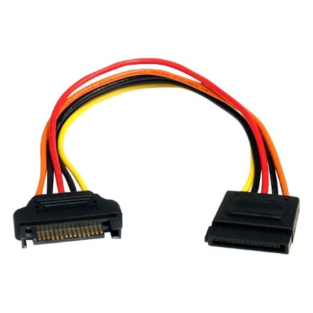 StarTech.com 8in 15 pin SATA Power Extension Cable