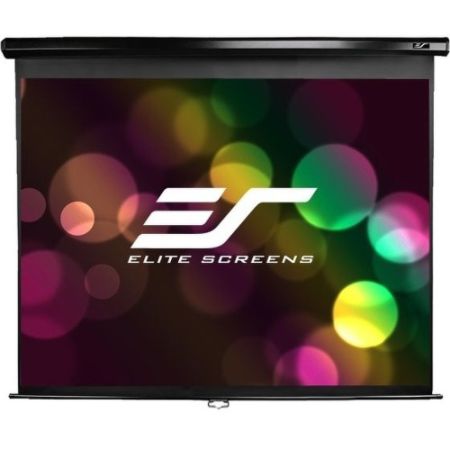 Elite Screens M150UWH22 Manual Pull Down Projector Screen