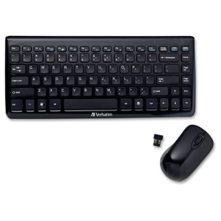 Verbatim 97472 Wireless Mini Slim Keyboard and Mouse