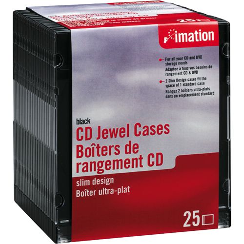 Imation Slim Design Media Storage CD Cases