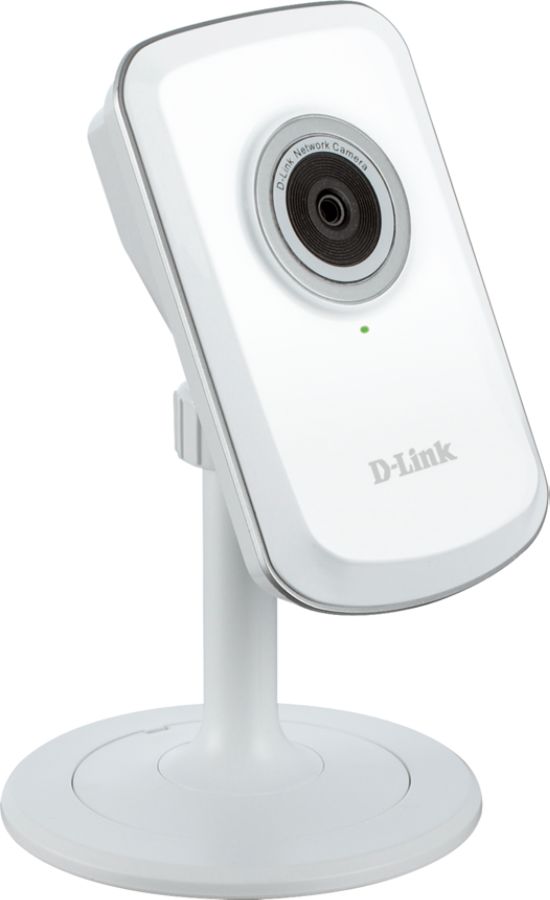 D-Link&reg; 1050 Wireless-N Network Cloud Camera, 4.9" x 2.9" x 2.3", White