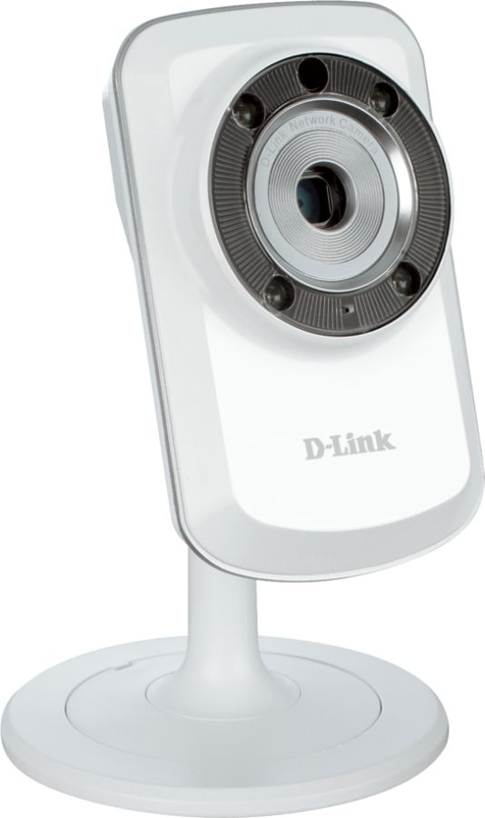 D-Link&reg; 1150 Day/Night Network Cloud Camera, 4.9" x 2.9" x 2.3", White