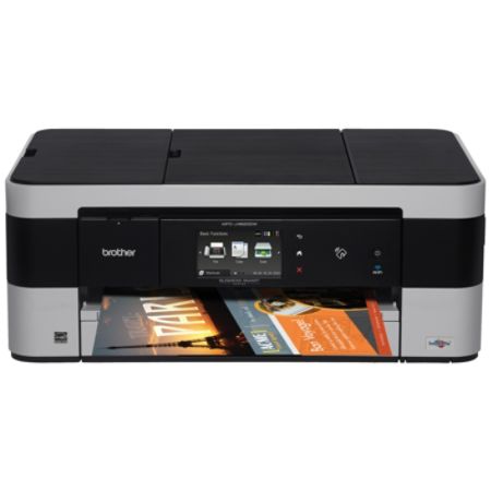 Brother&reg; Wireless Color Inkjet All-In-One Printer, Copier, Scanner, Fax, MFCJ4620DW