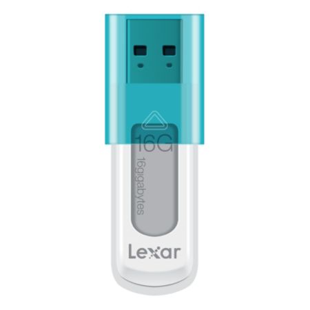 Lexar&reg; S50 USB 2.0 JumpDrive&reg;, 16GB, Teal
