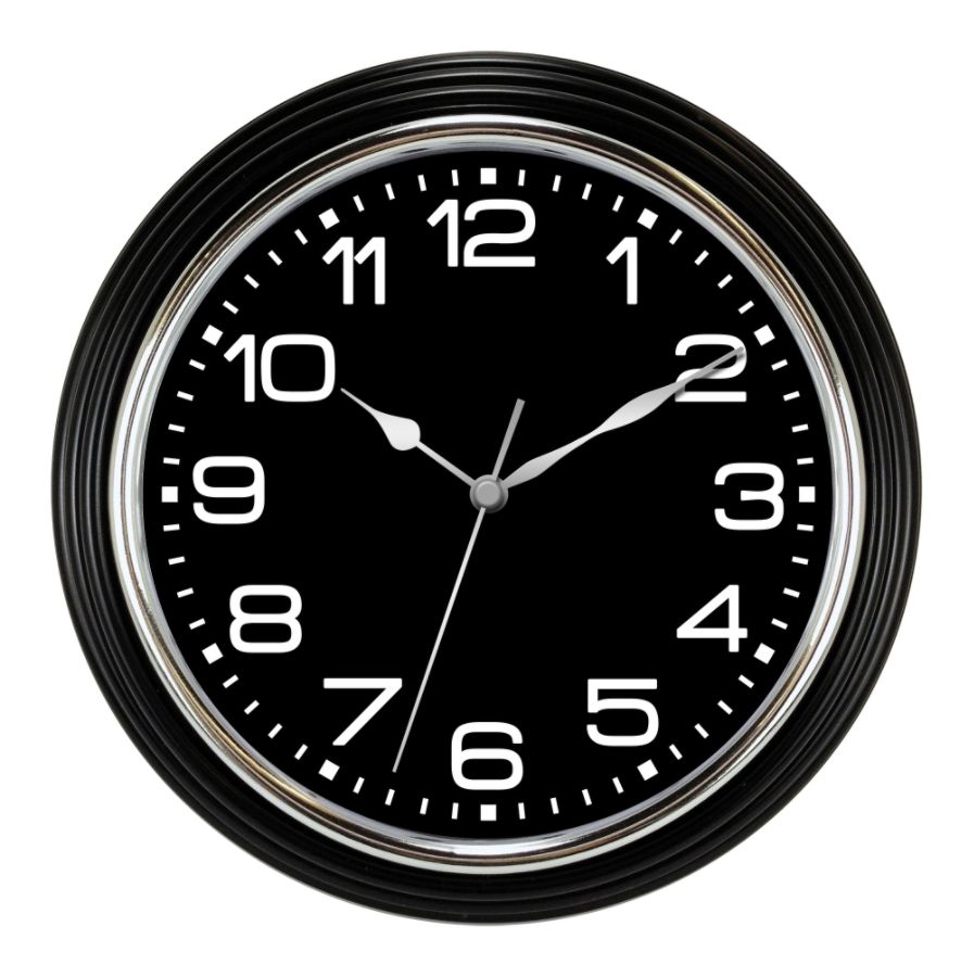 Realspace Round Quartz Wall Clock With