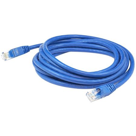 AddOn 15ft blue Molded Snagless CAT6A Patch Cable