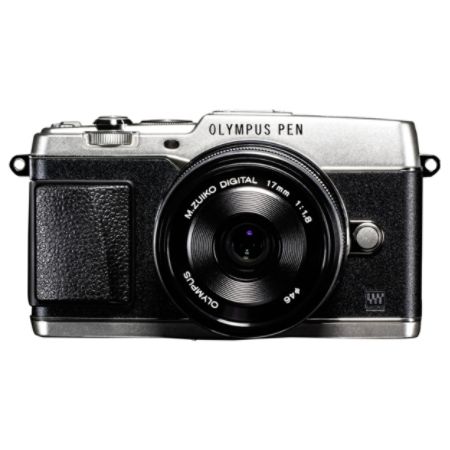 Olympus PEN E-P5 16.1 Megapixel Mirrorless Camera - 17 mm - Silver