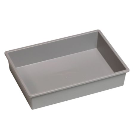 Storsystem Stortray Insert, Single Division, 7 3/4" x 11 1/4" x 2 1/2", Light Gray