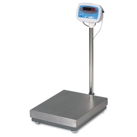 Brecknell S100 General Purpose Scale - 300 lb / 150 kg Maximum Weight Capacity - Stainless Steel, Acrylonitrile Butadiene Styrene (ABS), Steel