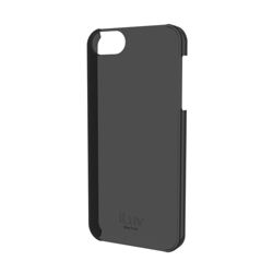 iLuv&reg; Hardshell Case For iPhone&reg; 5, Black Overlay