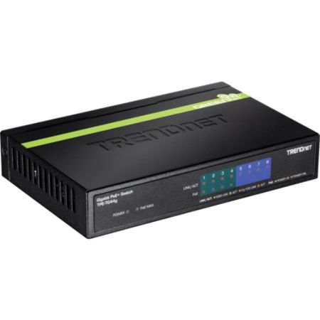 TRENDnet 8-Port Gigabit GREENnet PoE+ Switch