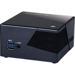 Gigabyte BRIX Pro GB-BXI7-4770R Desktop Computer - Intel Core i7 i7-4770R 3.20 GHz - Mini PC - Black