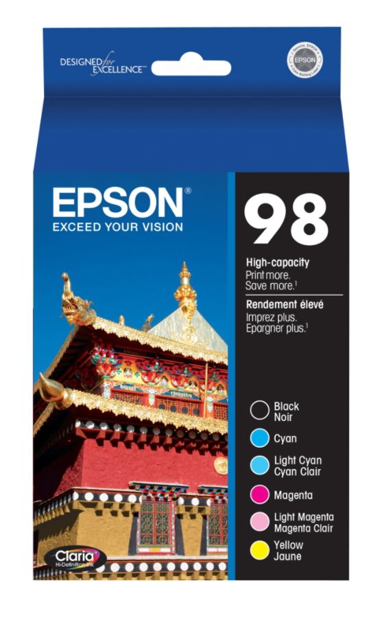 Epson T098120 BCS High Yield BlackColor