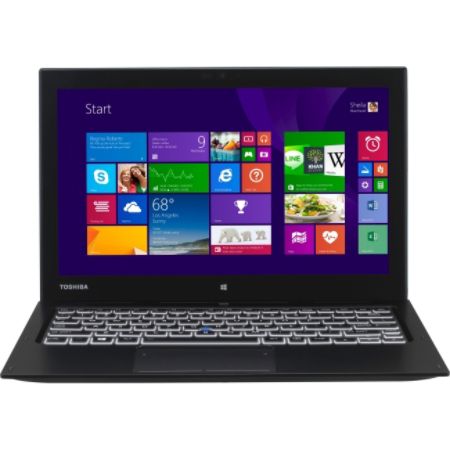 Toshiba Portege Z20t-B Z20T-B2111 Ultrabook/Tablet - 12.5" - In-plane Switching (IPS) Technology - Wireless LAN - Intel Core M 5Y71 Dual-core (2 Core) 1.20 GHz - Graphite Black Metallic
