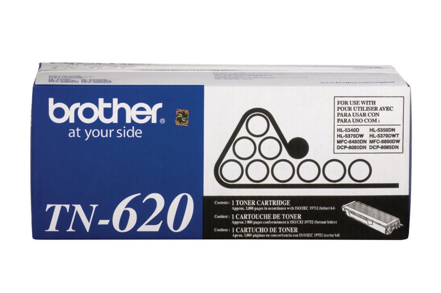 Brother TN 620 Black Toner Cartridge