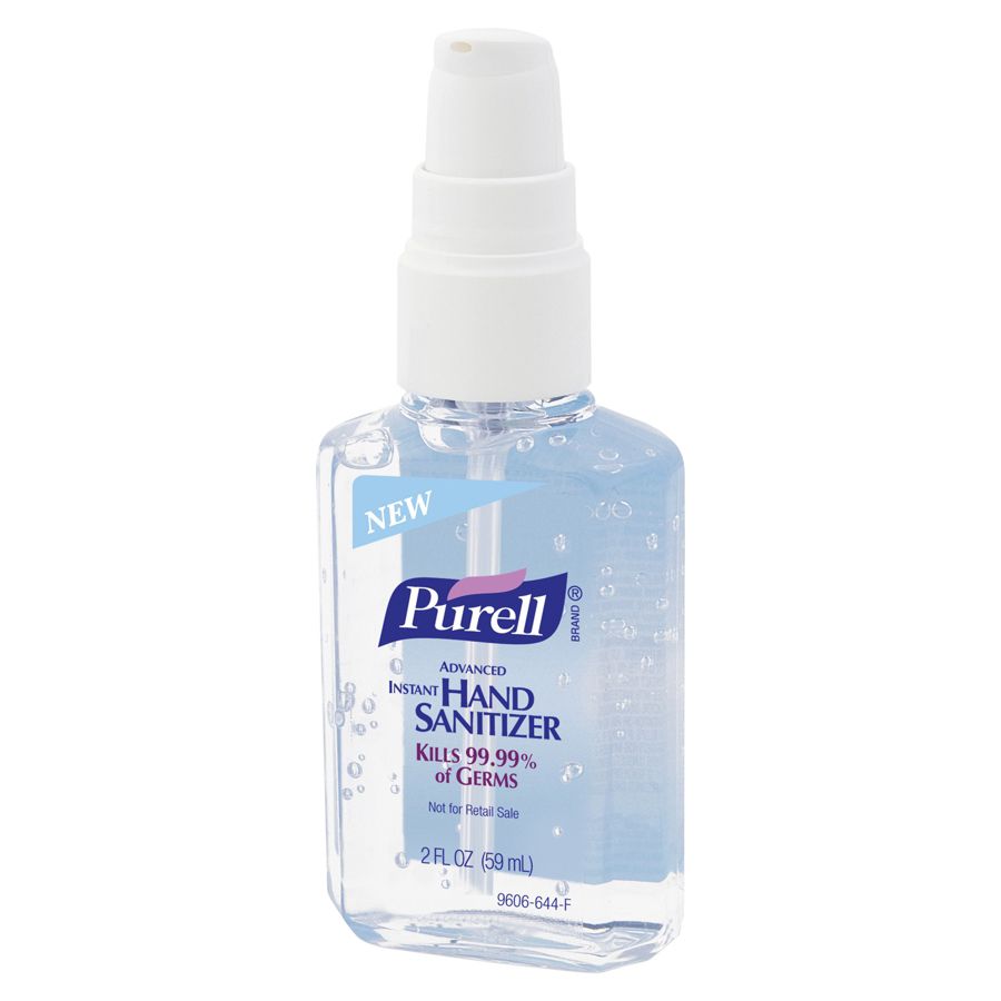 Purell&reg; Instant Hand Sanitizer, 2 Oz. Pump Bottle