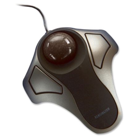Kensington&reg; Orbit&reg; Optical Trackball, Metallic Silver/Black