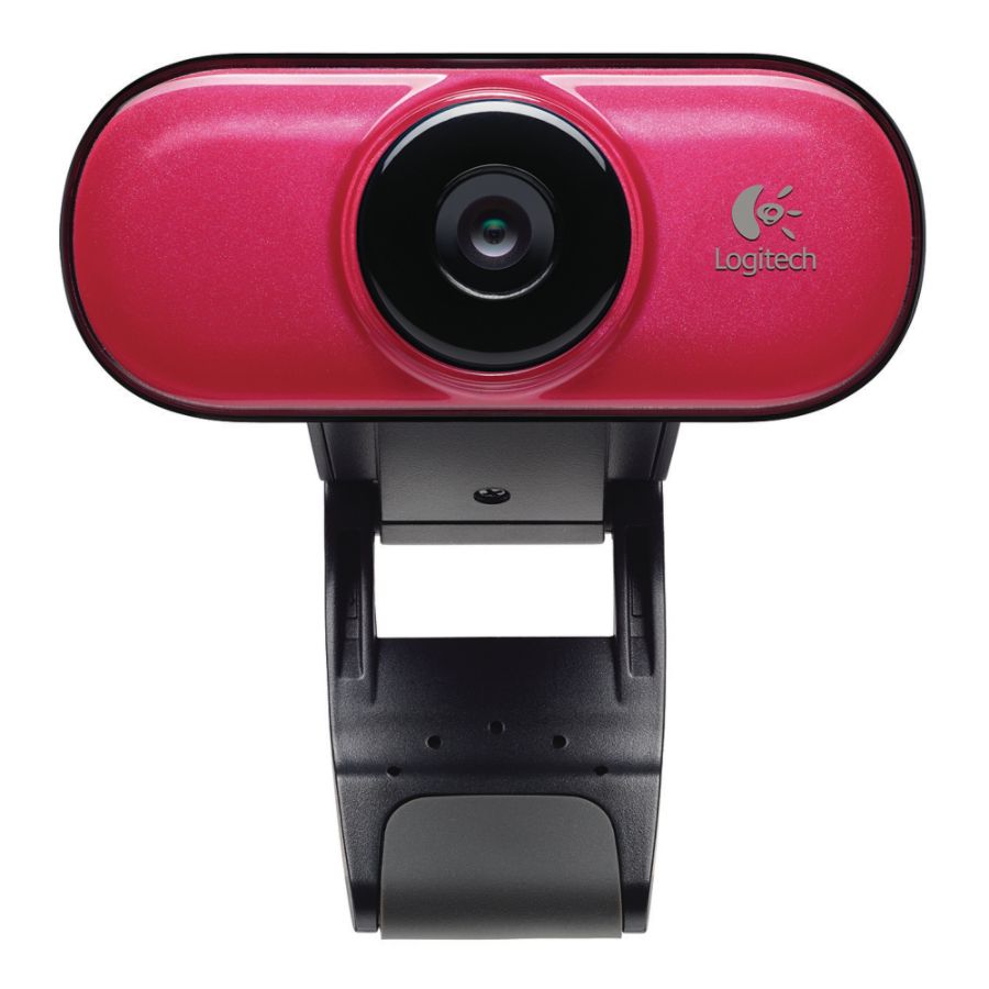 Logitech&reg; C210 Webcam, Red