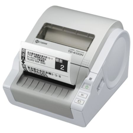 Brother TD-4100N Direct Thermal Printer - Monochrome - Desktop - Label Print