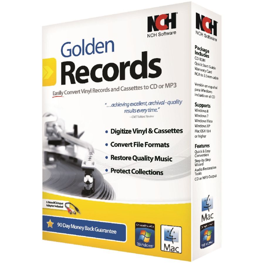 Golden Records Vinyl to CD Converter, Download Version