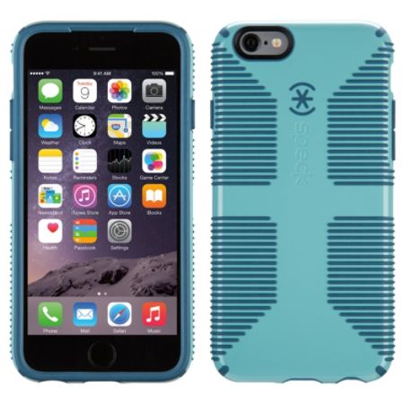Speck Candyshell Grip Case For iPhone&reg; 6, River Blue/Tahoe Blue