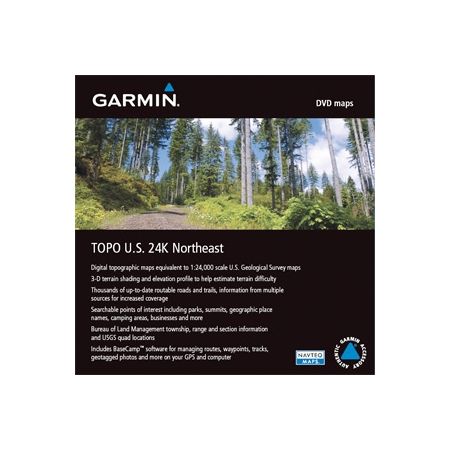 Garmin 010-11318-00 TOPO US 24K Northeast Digital Map