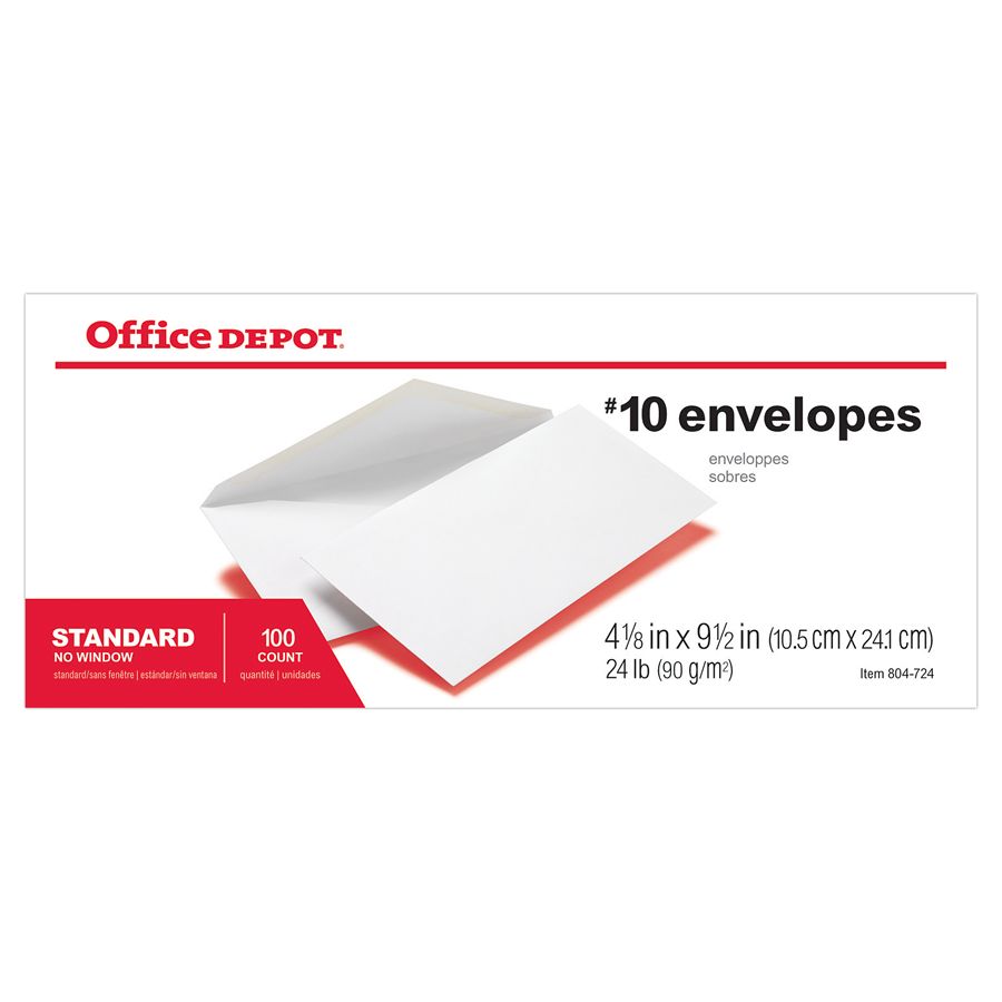 Office Depot Brand All Purpose Envelopes