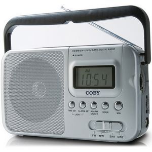 Coby CX-39 AM/FM/SW1/SW2 Radio Tuner