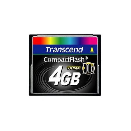 Transcend 4GB CompactFlash Card - 300x