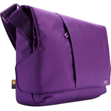 Case Logic MLM-111 Carrying Case (Messenger) for 11.6" Netbook, iPad - Gotham Purple