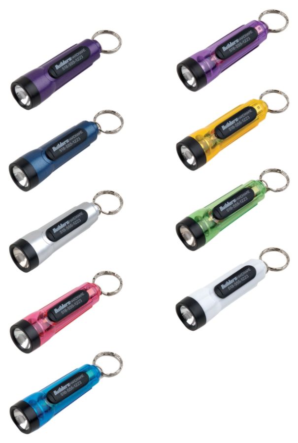 Hi Tech Mini Flashlight With Key Ring