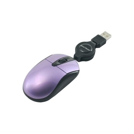 Gear Head Retractable Optical Wheel Mouse
