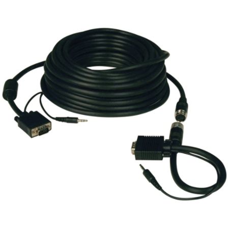 Tripp Lite Easy Pull All-in-One SVGA/VGA Monitor Cable with Connectors
