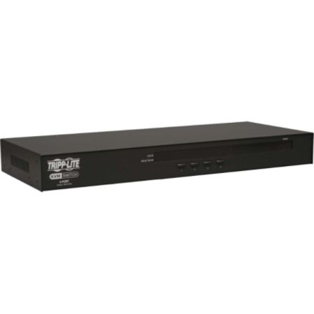 Tripp Lite NetController B042-004 4-Port KVM Switch, Steel Housing