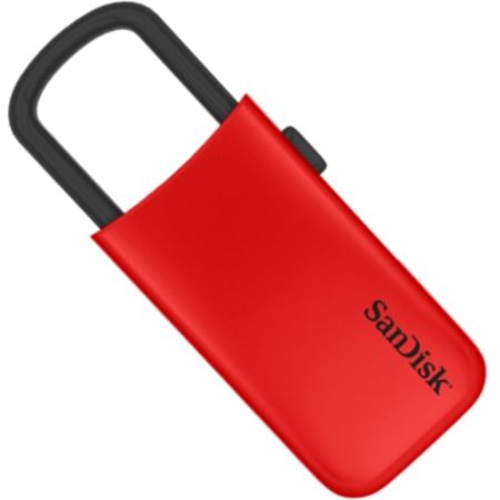 SanDisk Cruzer U USB Flash Drive 8 GB - Red