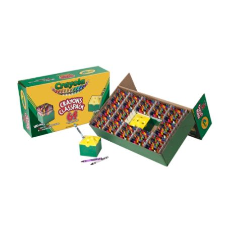 Crayola&reg; Classpack&reg; Regular Crayons, Assorted Colors, Box Of 832