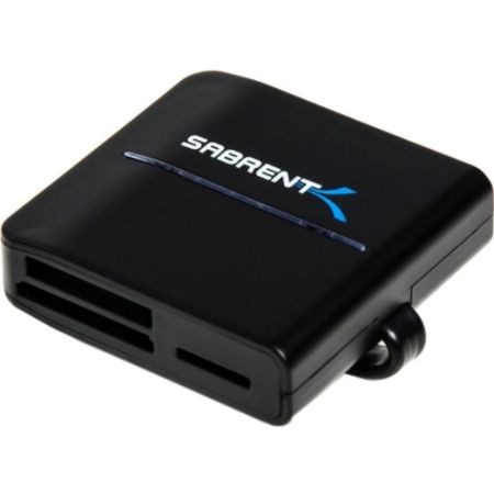 Sabrent USB 3.0 Card Reader with USB Port
