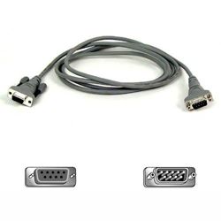 Belkin&reg; PRO Series CGA/EGA Monitor Or Serial Mouse Extension Cable, DB9M/DB9F, 6'