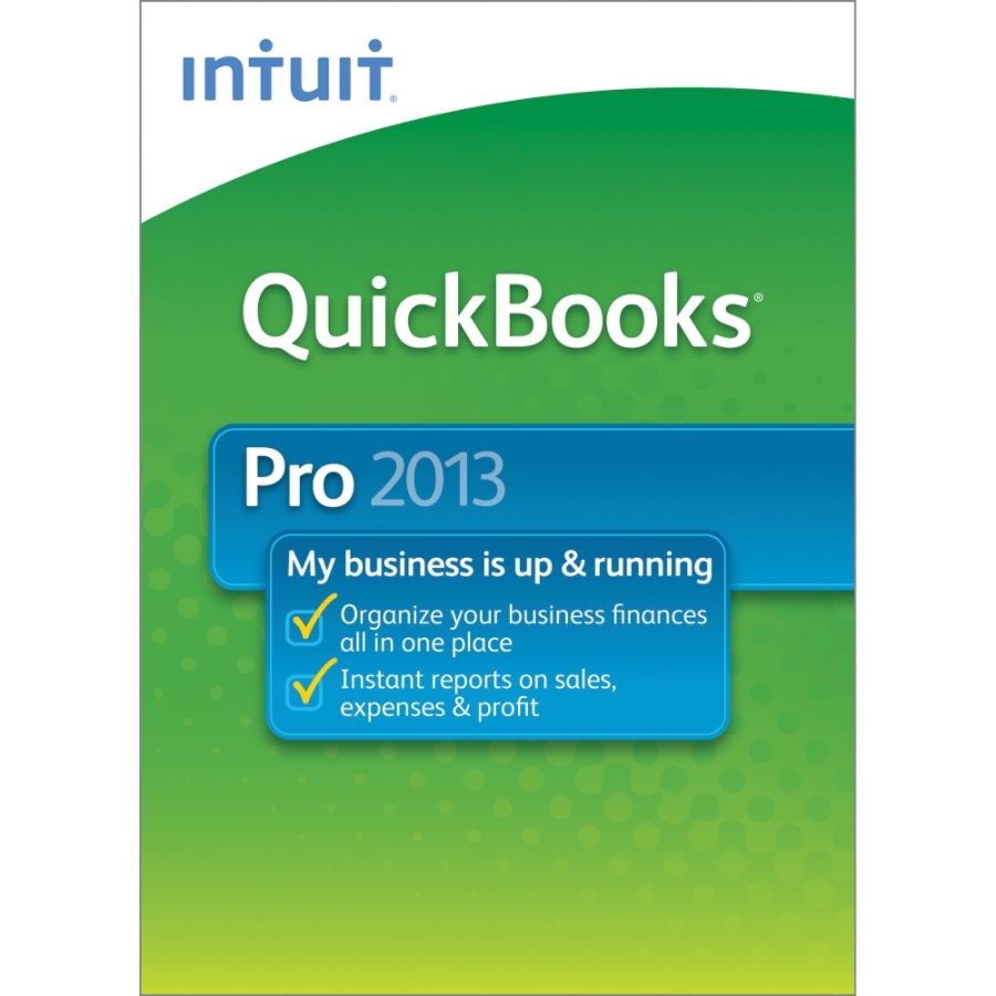 QuickBooks&reg; Pro 2013, Traditional Disc