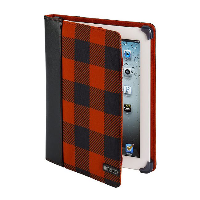 Maroo Koe II Carrying Case (Portfolio) for iPad - Red, Black